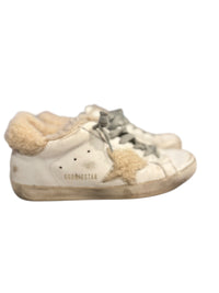 Golden Goose Mid Star shearling‑lined sneakers Size 35