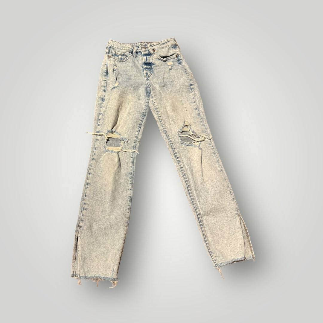 Old Navy High-Rise Distressed Jeans Size 0
