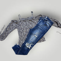 Daytrip Open Shoulder Blouse Size S