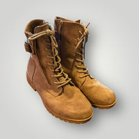 Echo Bay Tan Lace Up Ankle Boots Size 7.5