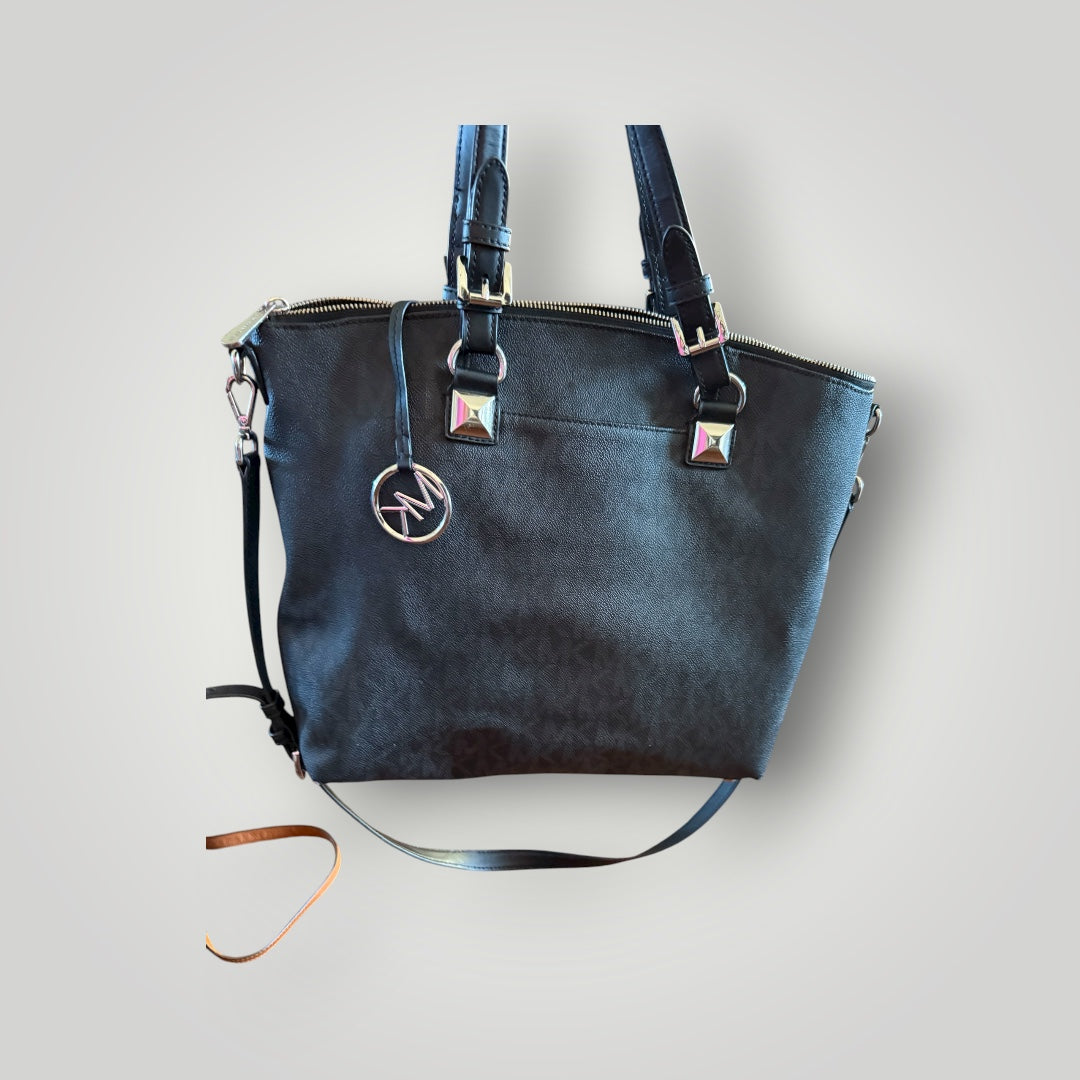 Michael Kors Black Jet Set Shoulder Tote