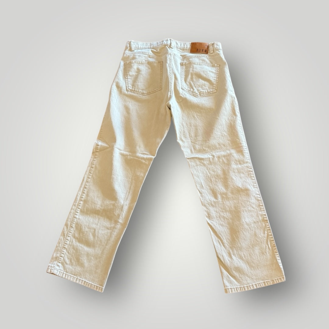 Rowm Straight-Leg Jeans Size 34x29
