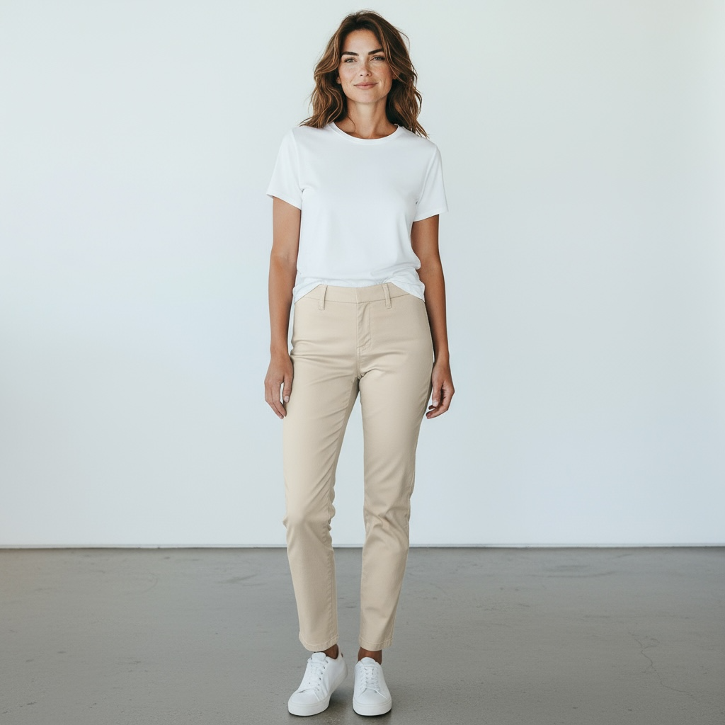 Old Navy Khaki Dress Pants Size 8 Tall