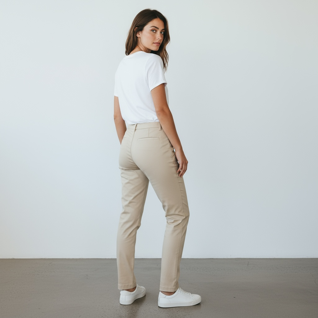 Old Navy Khaki Dress Pants Size 8 Tall