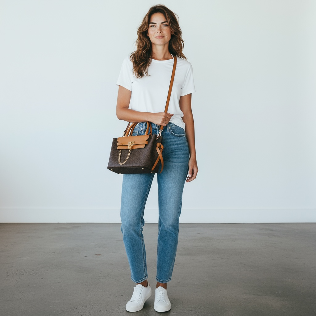 Michael Kors Mercer Small Crossbody Satchel