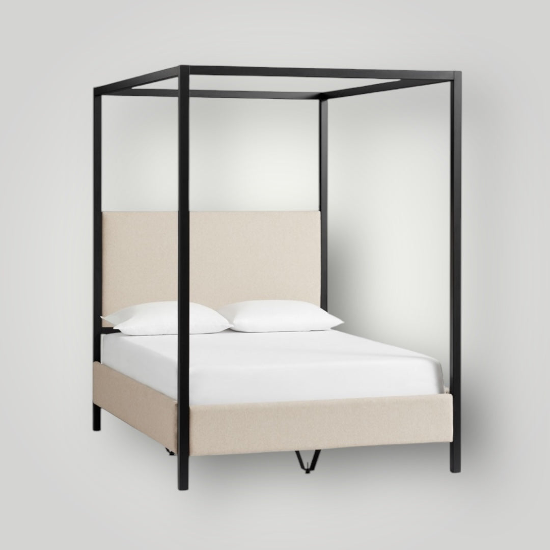 Pottery Atwell Metal Canopy Bed