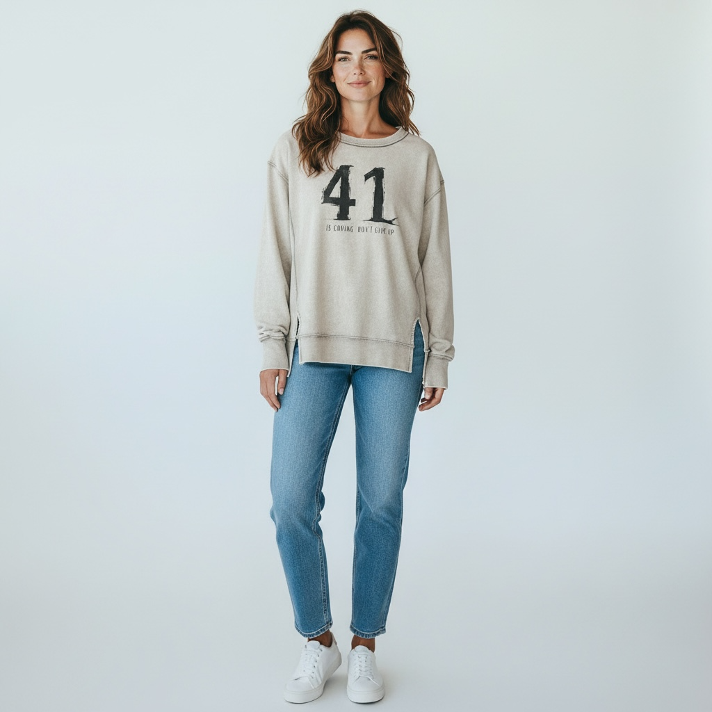 Mineral Wash “41” Sweatshirt