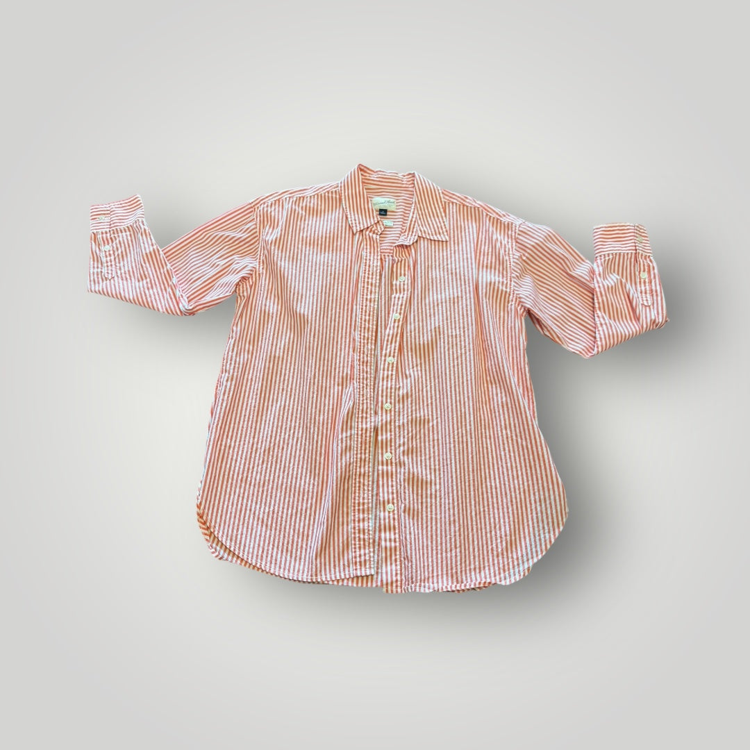 Universal Thread Oversized Striped Button Down Size Medium