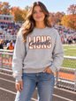 Carterville Lions Gray Heavy Blend Crewneck Sweatshirt