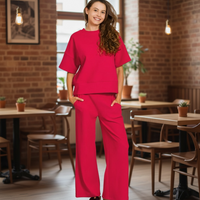 Zenana Ribbed Set