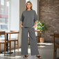 Everyday Comfort Ribbed Two-Piece Set
