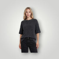 Charcoal JOA Women-Tops, Small
