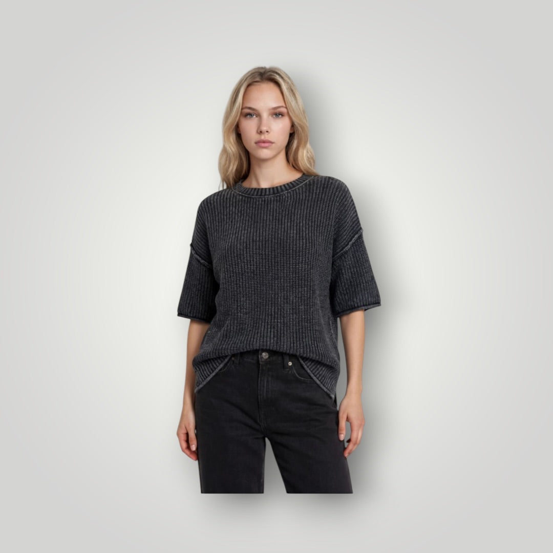 Charcoal JOA Women-Tops, Large