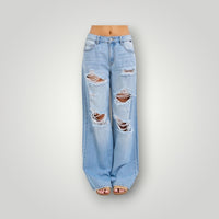 Light Denim Cello Women-Bottoms, 5