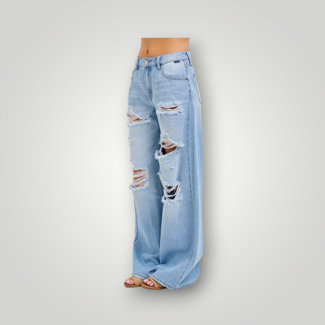 Light Denim Cello Women-Bottoms, 3