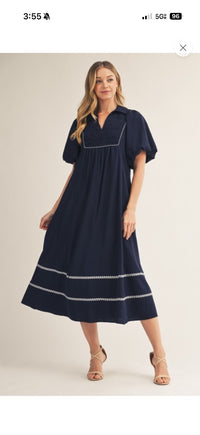 Navy JODIFL Women-Dresses/Rompers, Medium