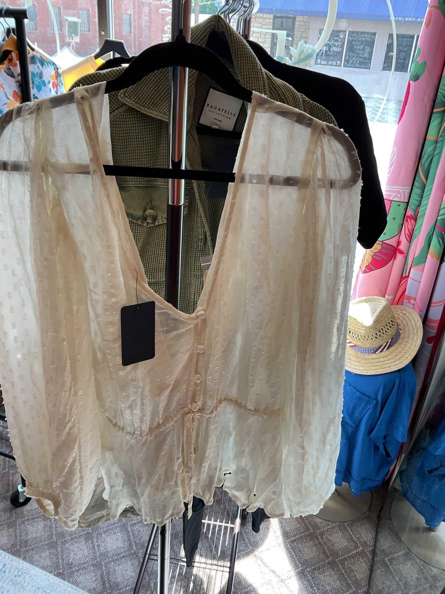 cream Bog Collection  Women-Cardigans/Kimono, medium
