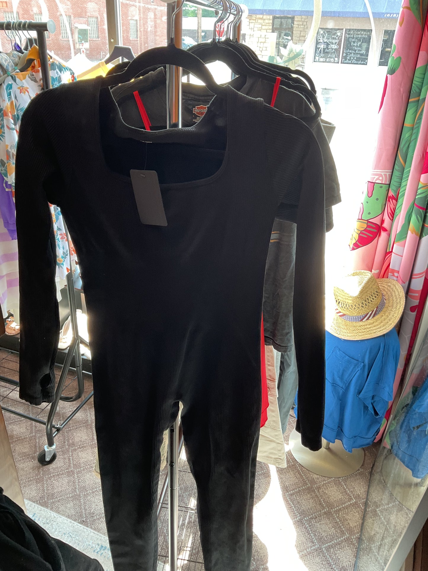 Black No Brand Bodysuit, XL