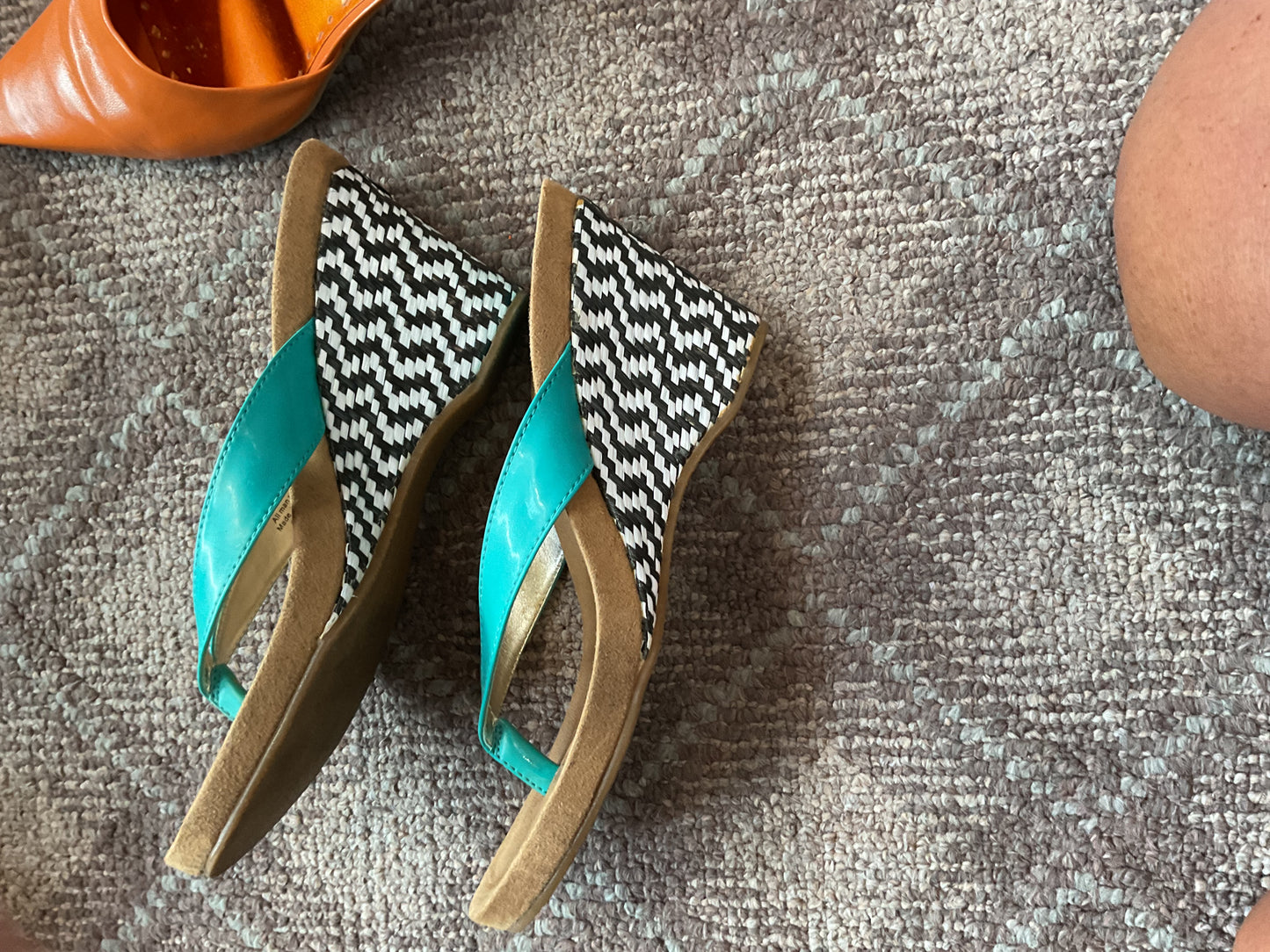 turquois Style & Co. wedge, 6