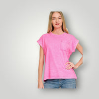 Pink Zenana Women-Tops, Large