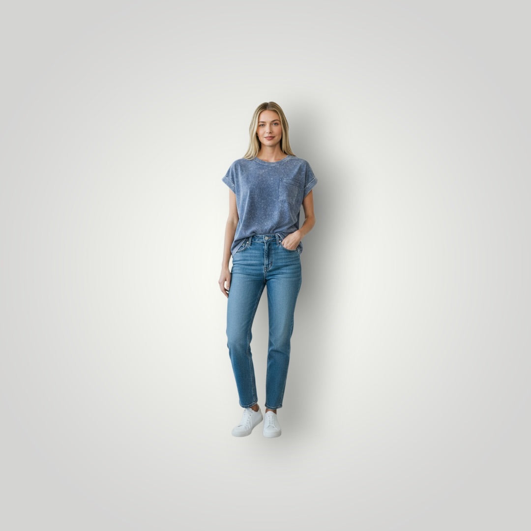 Navy Zenana Women-Tops, Small