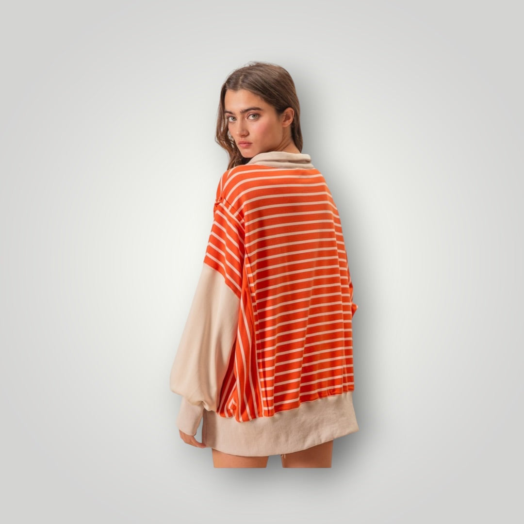 Orange Bibi Women-Tops, Small