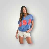 Medium Wash Bibi Women-Tops, XL
