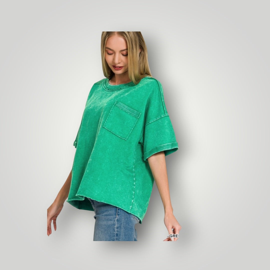 Green Zenana Women-Tops, S/M