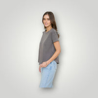 Charcoal JOA Women-Tops, Small