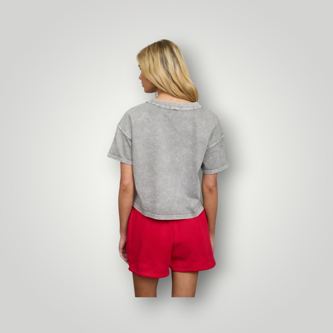 Grey JOA Women-Tops, Large