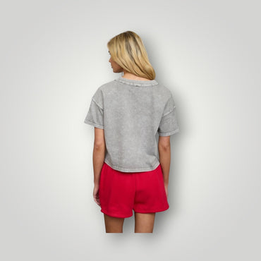 Grey JOA Women-Tops, Large