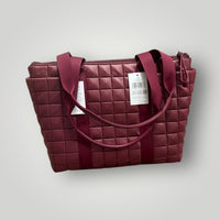 Burgundy / Wine Kate Spade Quilted Tote Bag New With Tags