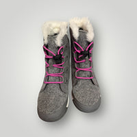 Gray with pink lace accents Sorel Winter Boots, 4