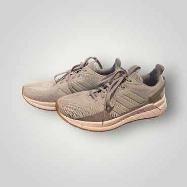 Light Grey Adidas Athletic Sneakers, 6.5