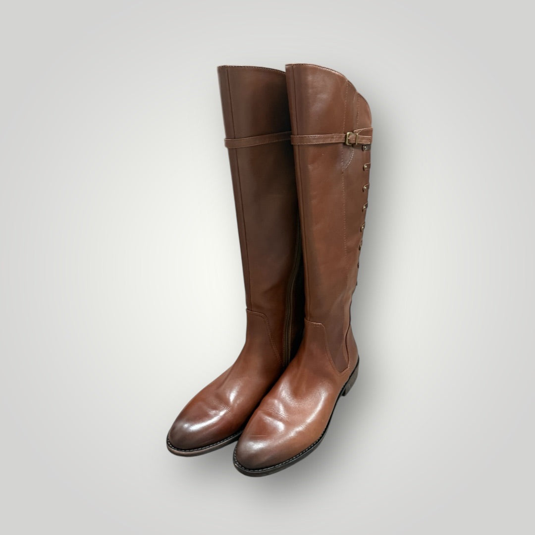 Brown Gianni Bini Riding Boots, 8.5