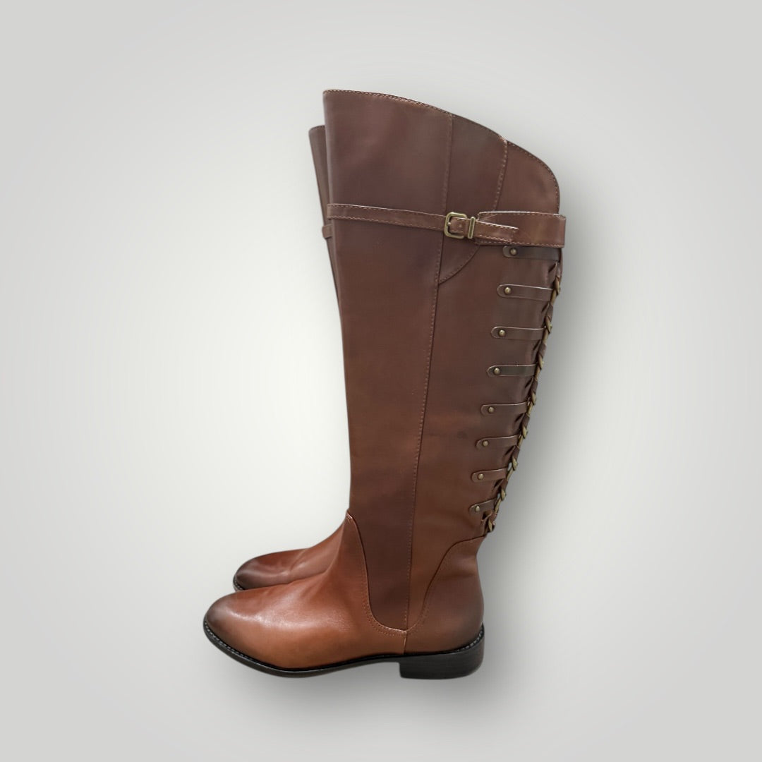 Brown Gianni Bini Riding Boots, 8.5