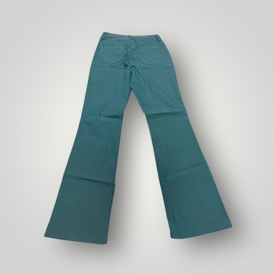 Teal Royalty For Me Flare Pants, 16