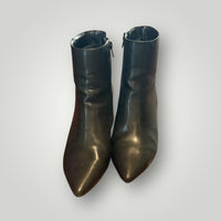 Black Madden Girl Pointed-Toe Ankle Boots, 8