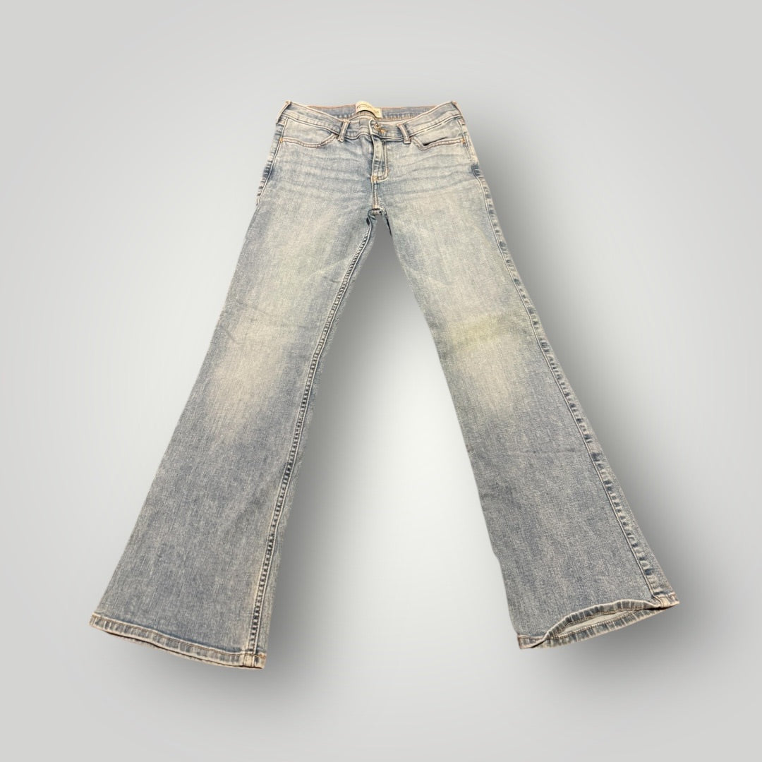 Denim Abercrombie Low Rise Boot jeans, 15/16 Short
