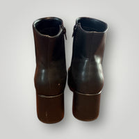 Black Madden Girl Pointed-Toe Ankle Boots, 8