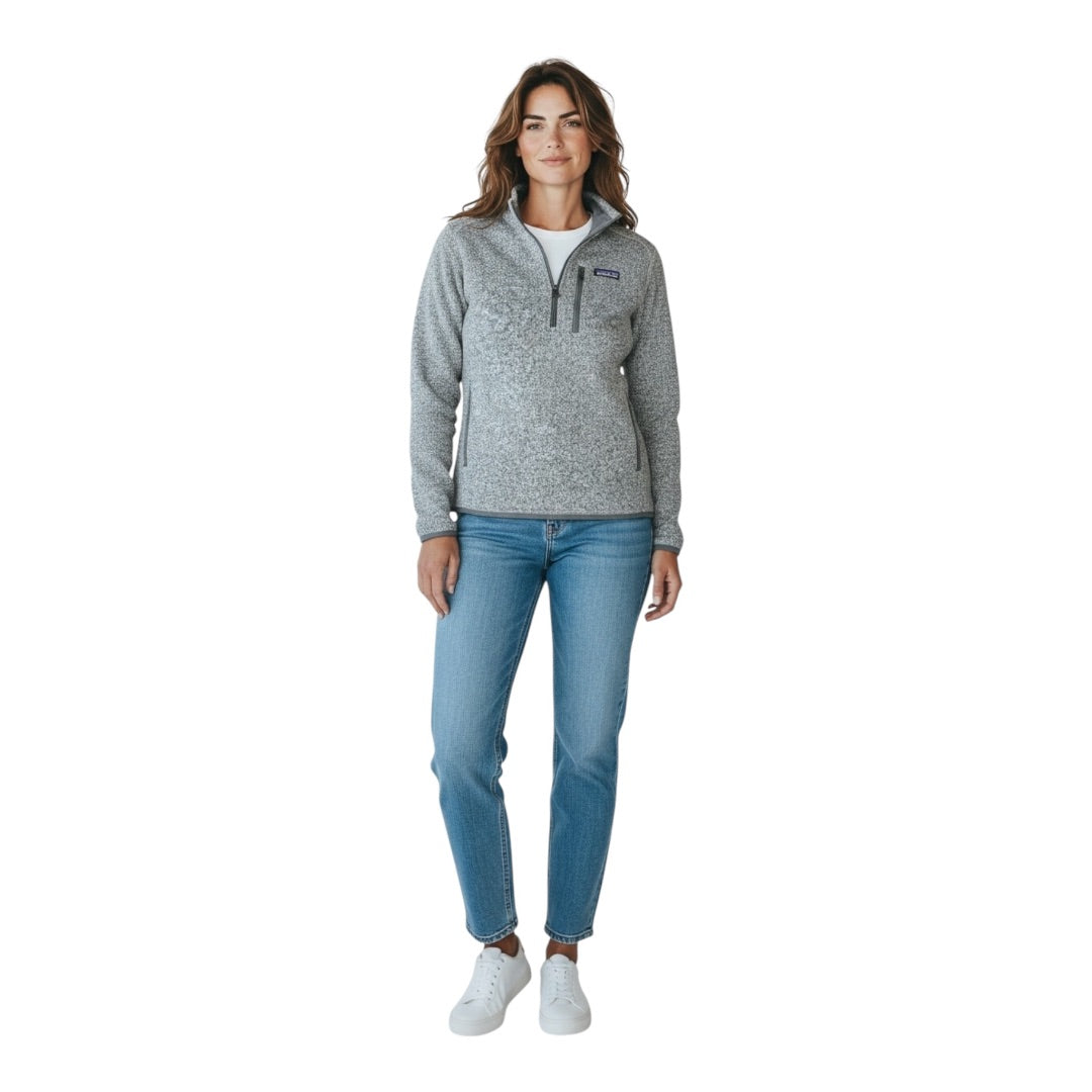 Heather Grey Patagonia Women-Tops, Extra Small