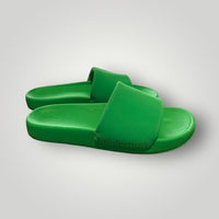 Green Lululemon Poolside Slides, 7