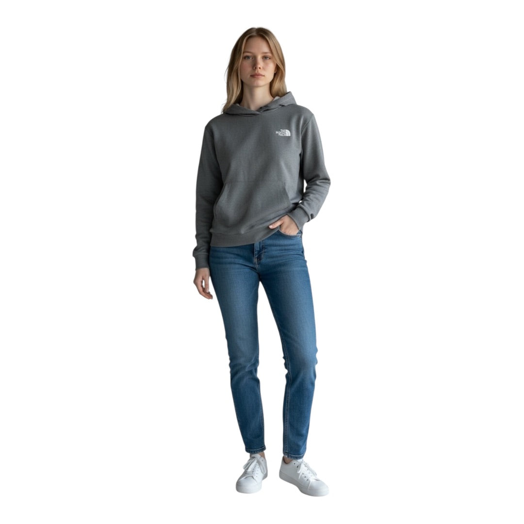 Grey The North Face Women-Tops, Small