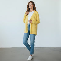 Yellow Talbots Women-Tops, Large