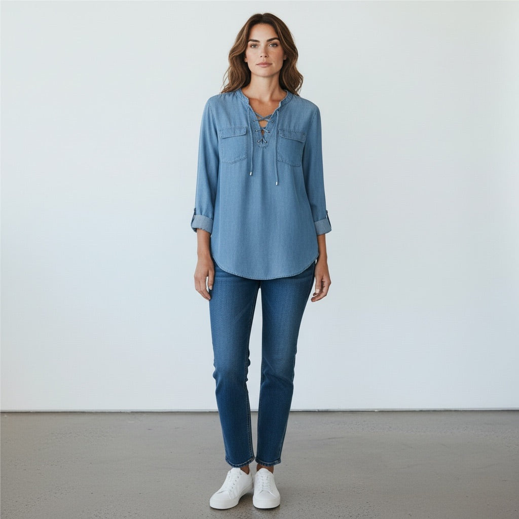 Denim Calvin Klein Denim Lace-Up, XL