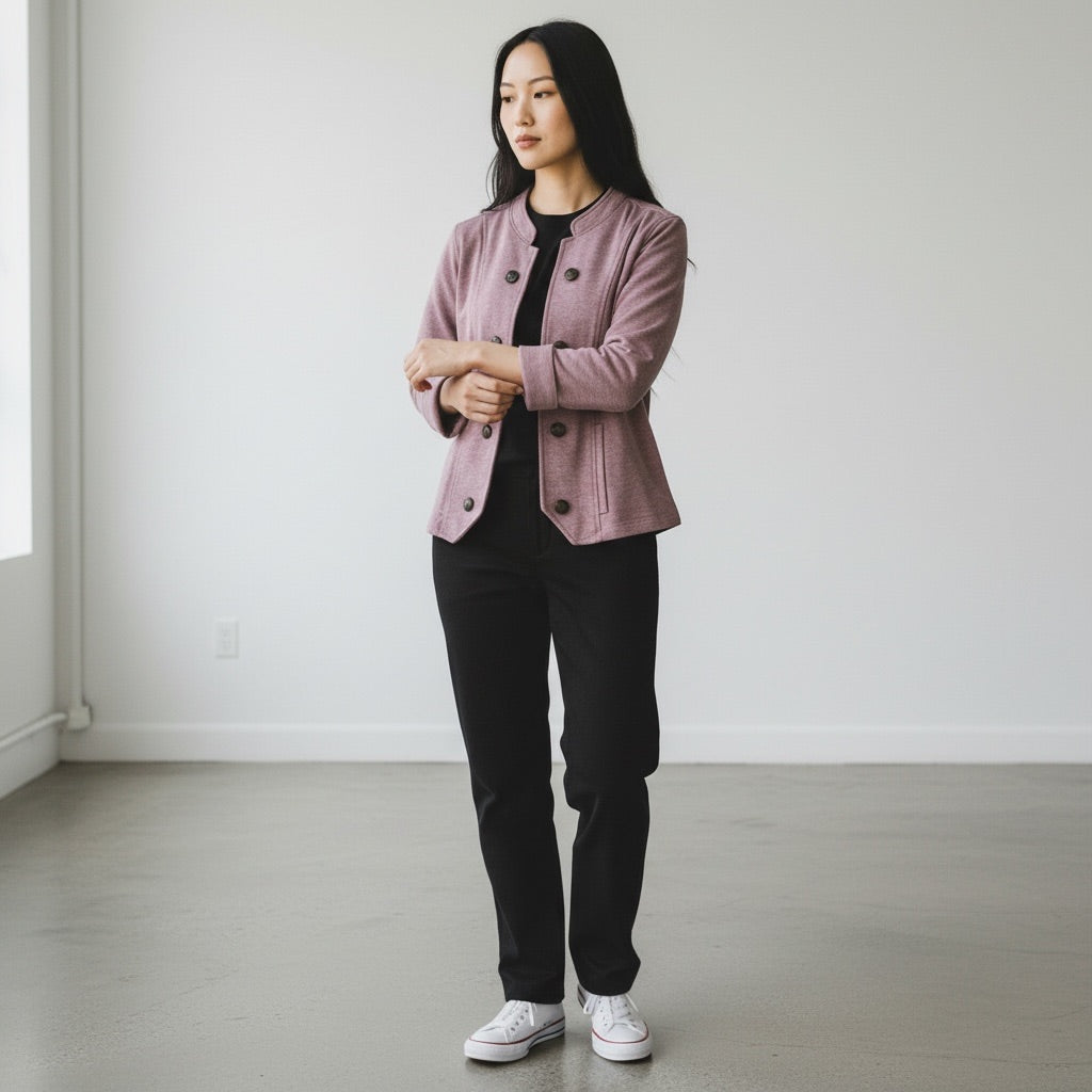 Mauve Maurices Women-Tops, Medium