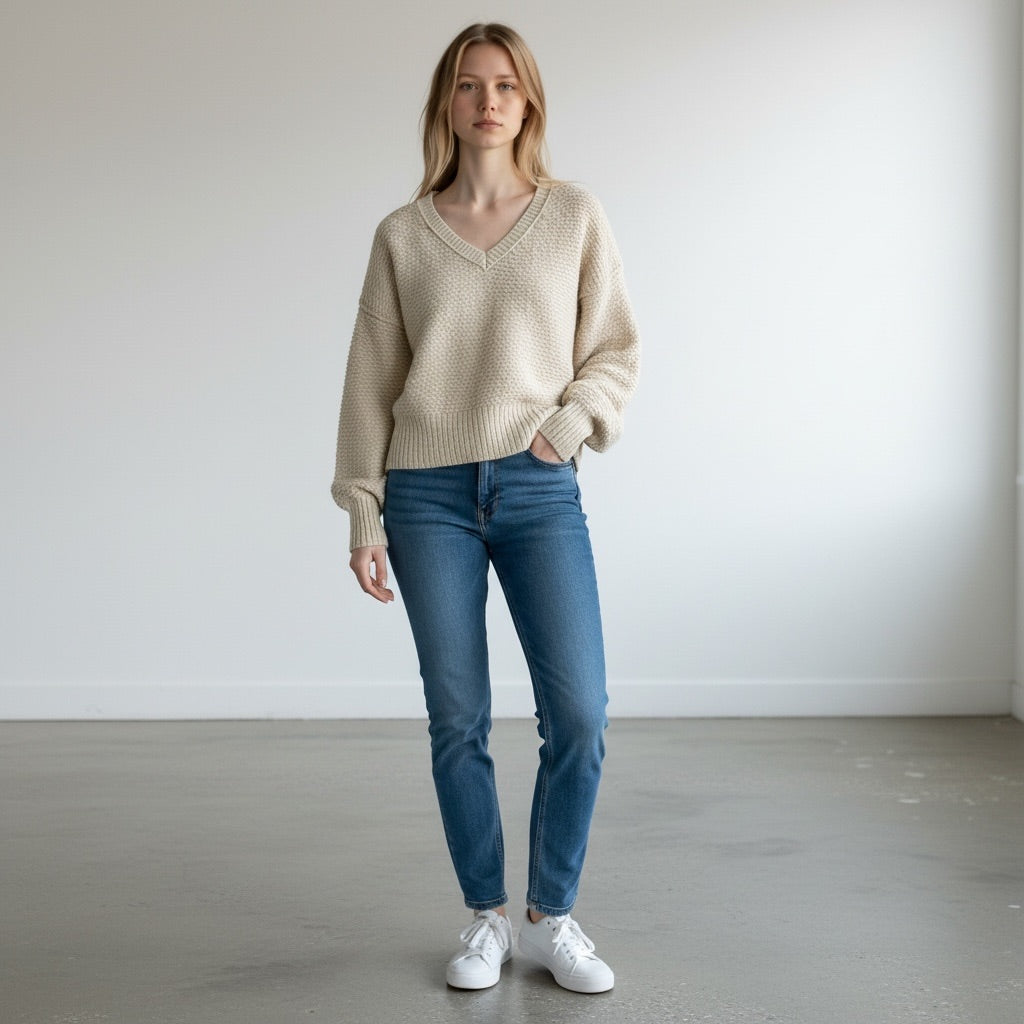 Sonoma Cream Women-Tops, Medium