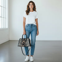 Leopard Cavalcanti Genuine Leather