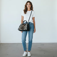 Leopard Cavalcanti Genuine Leather