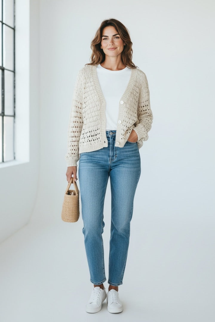 Cream Maurice’s Women-Tops, Medium